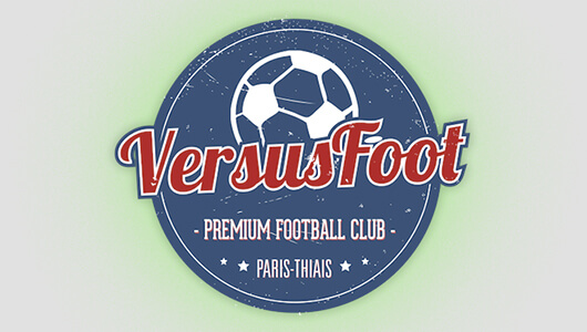 logo versus foot